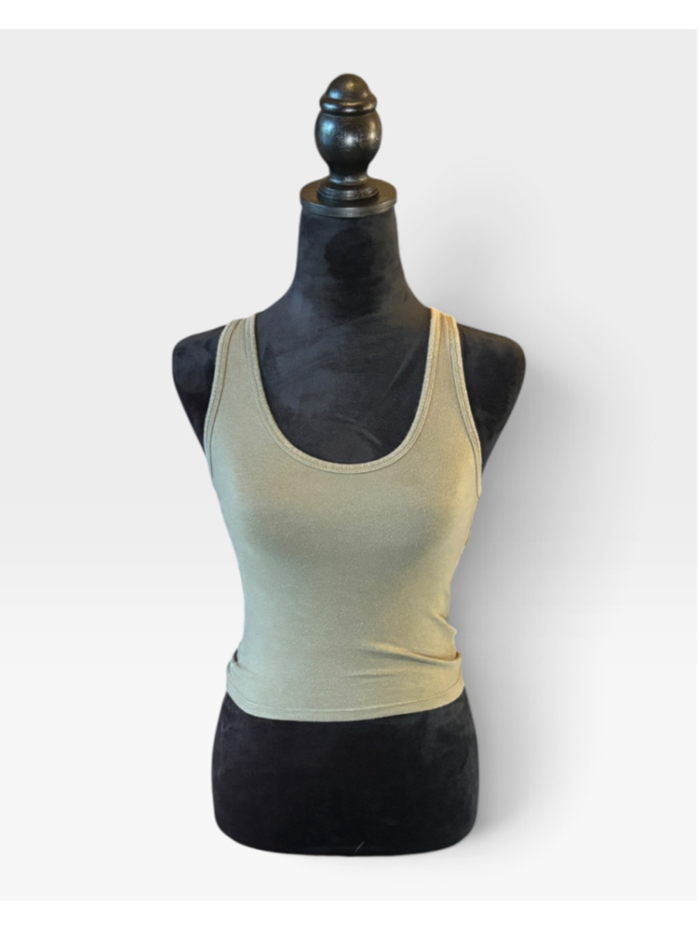 American Eagle Olive Green Tank Top - Size XS